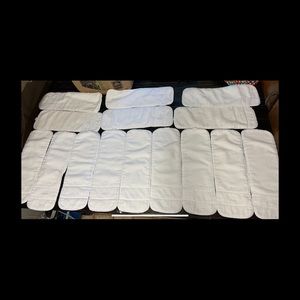 15 large flip mf cloth diaper inserts
